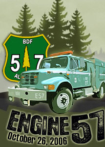 Esperanza fire engine 57