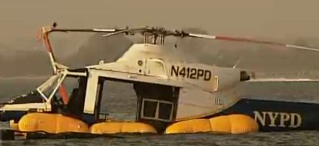 helicopter water nypd floats helicopters pop ditches brooklyn off inflated looked until seen did before know they but