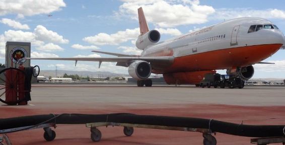 DC-10 staged at Boise