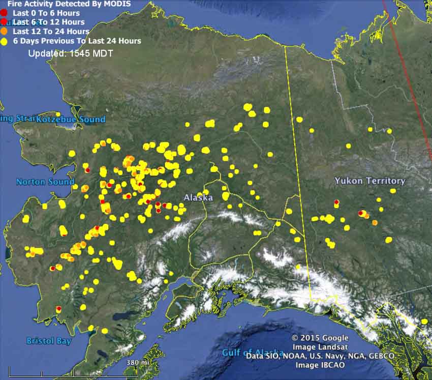 1.7 million acres burning in Alaska wildfires Wildfire Today