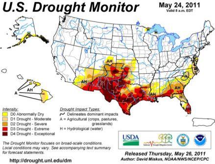 Drought Monitor 5-24-2011