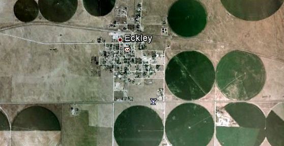 Eckley CO satellite photo