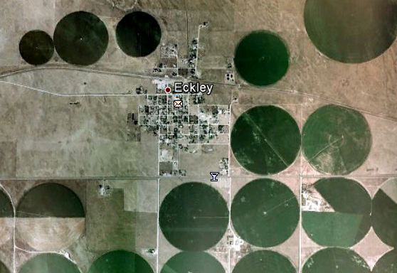 Eckley CO satellite photo