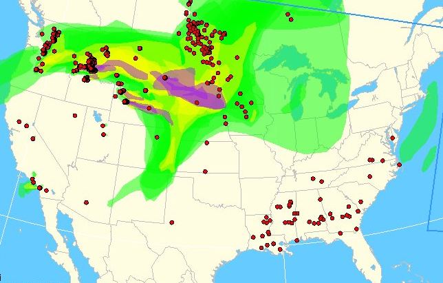 United States Wildfire Smoke Map