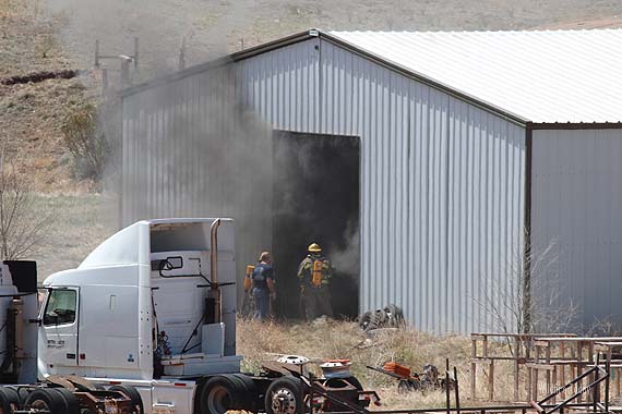 Hot Springs warehouse fire 0094