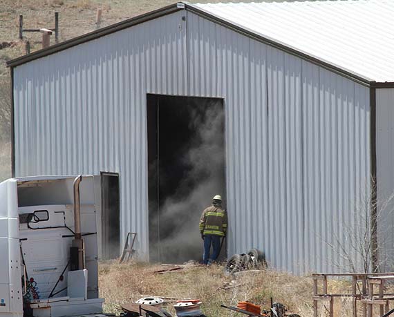 Hot Springs warehouse fire