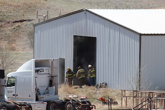 Hot Springs warehouse fire 0319