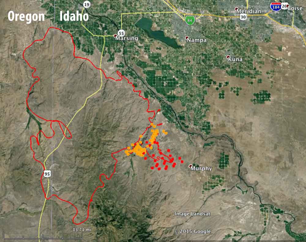 Soda Fire In Idaho Nears Containment Wildfire Today