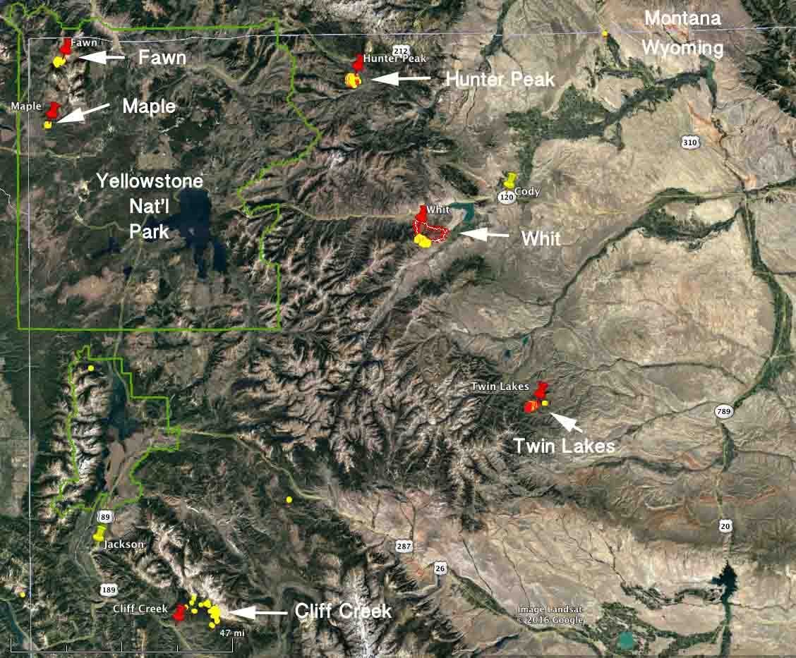 Fire activity increases in Wyoming Wildfire Today