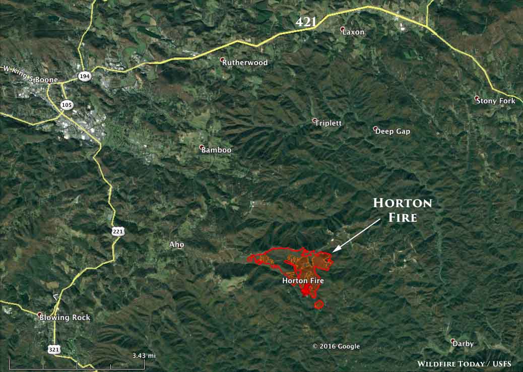 Information And Maps Of Five Wildfires In Georgia And North