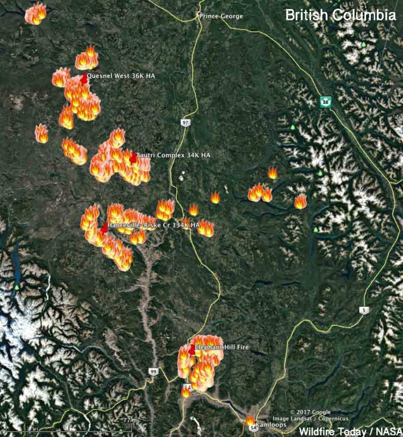 Fires In Bc / The number of wildfires in BC is growing | Sooke ...