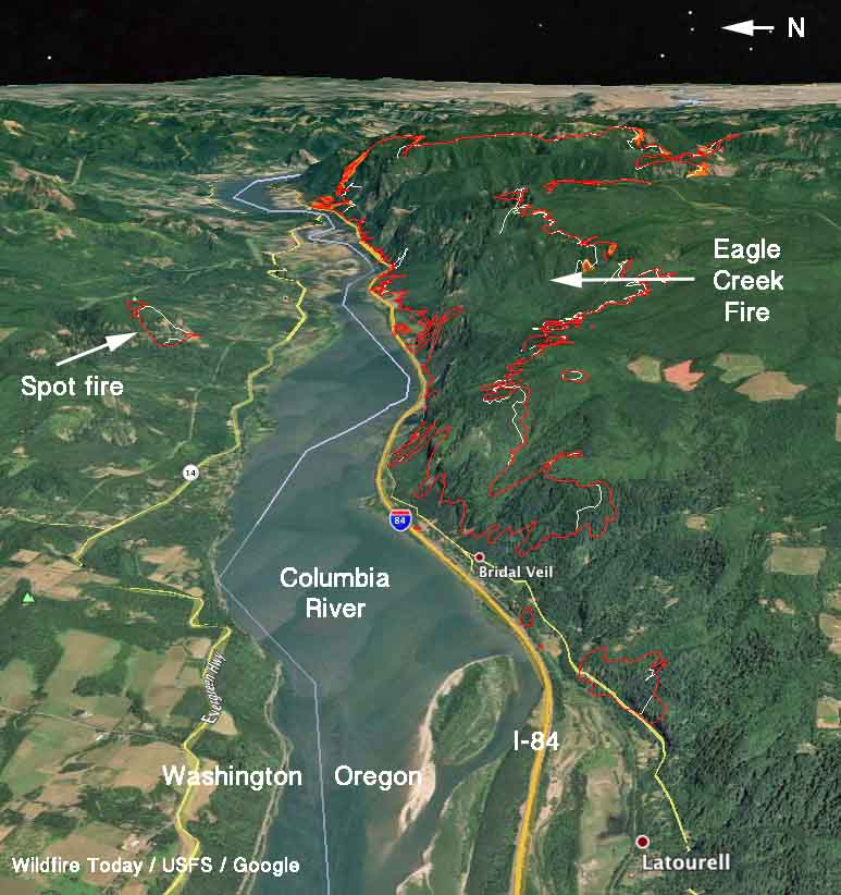 Eagle Creek Fire Archives Wildfire Today