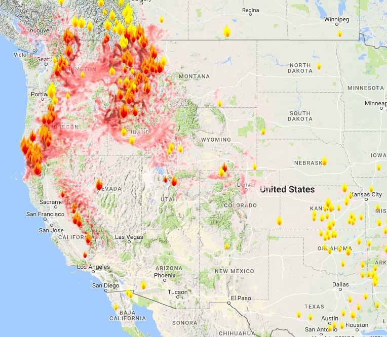 Wildfire smoke and air quality, September 5, 2017 - Wildfire Today