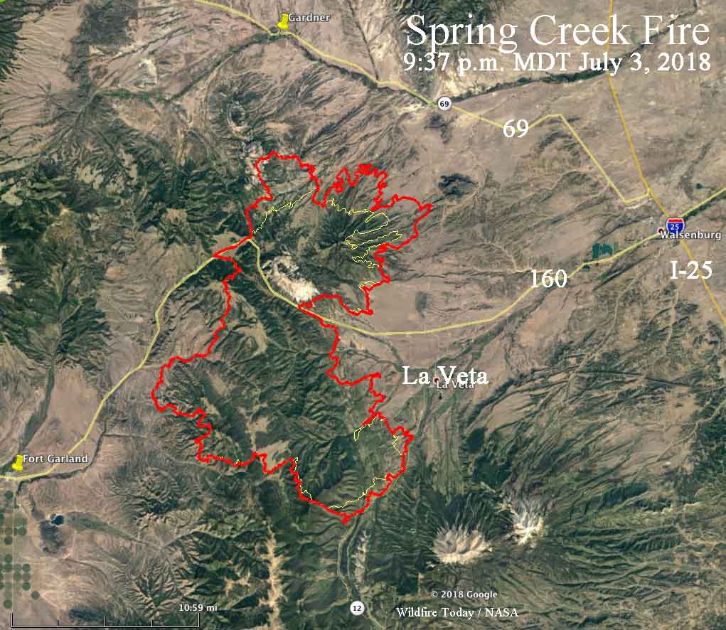 Spring Creek Fire third largest in state history Wildfire Today
