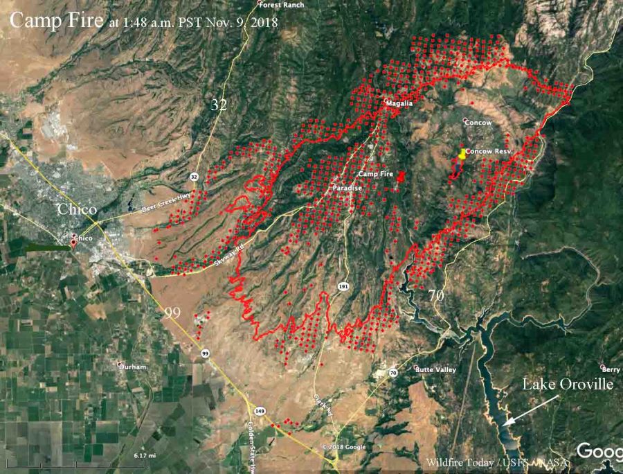 Map_CampFire_Modis_148am_Nov9_IR_6_pm_11-8_c – Wildfire Today