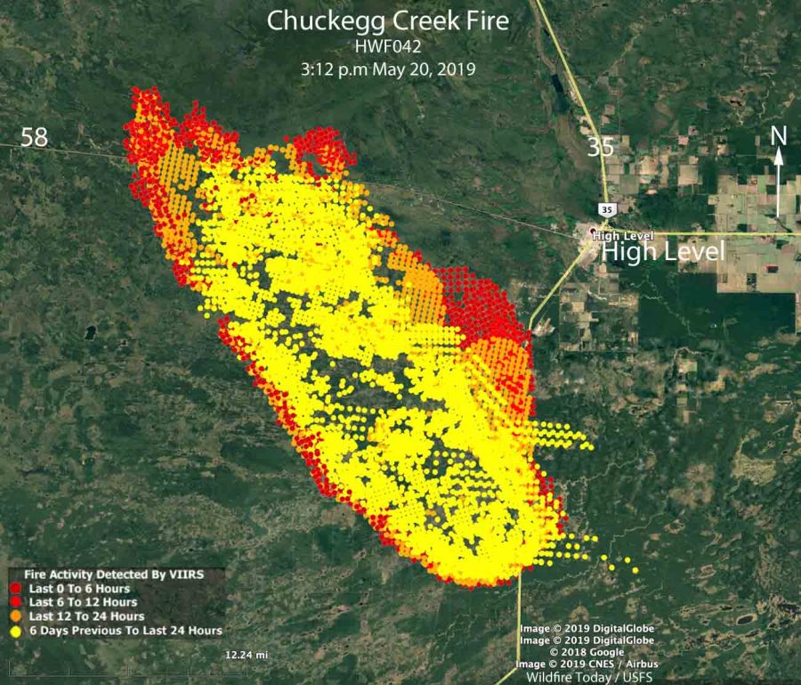 Grayling Fire 2024 Map - Seana Kirbee