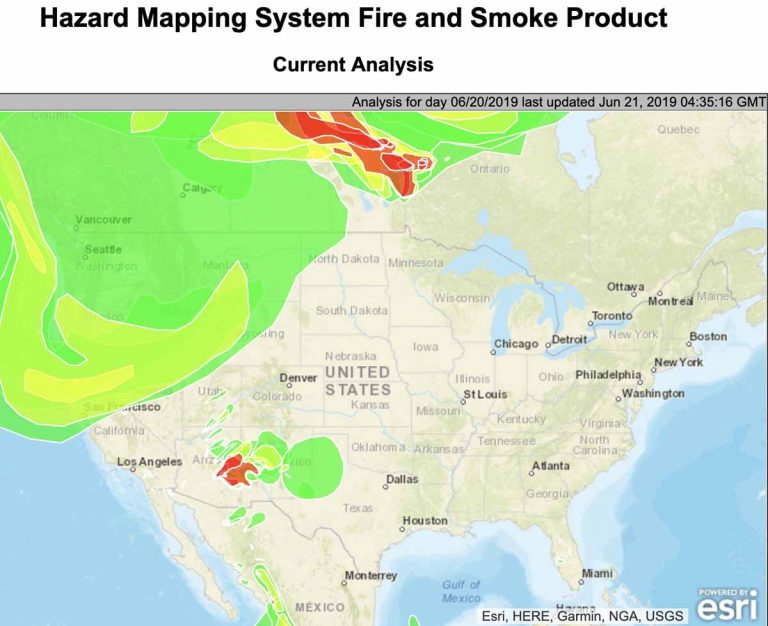 Arizona wildfire smoke to take more northerly track - Wildfire Today