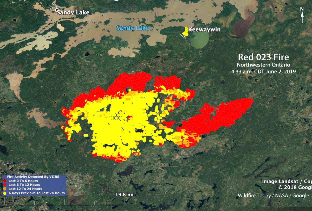 Ontario Wildfire Map 2024 - Petra Brigitte