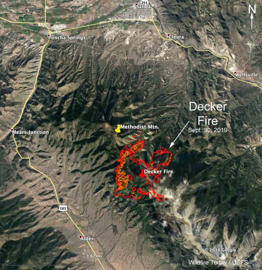 MapDeckerFire_9302019 Wildfire Today