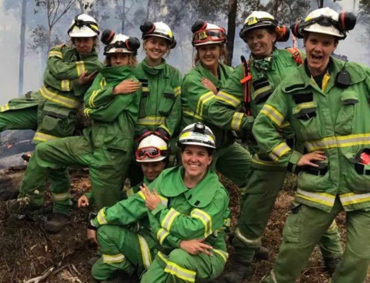 bushfires firefighters fires Victoria Australia
