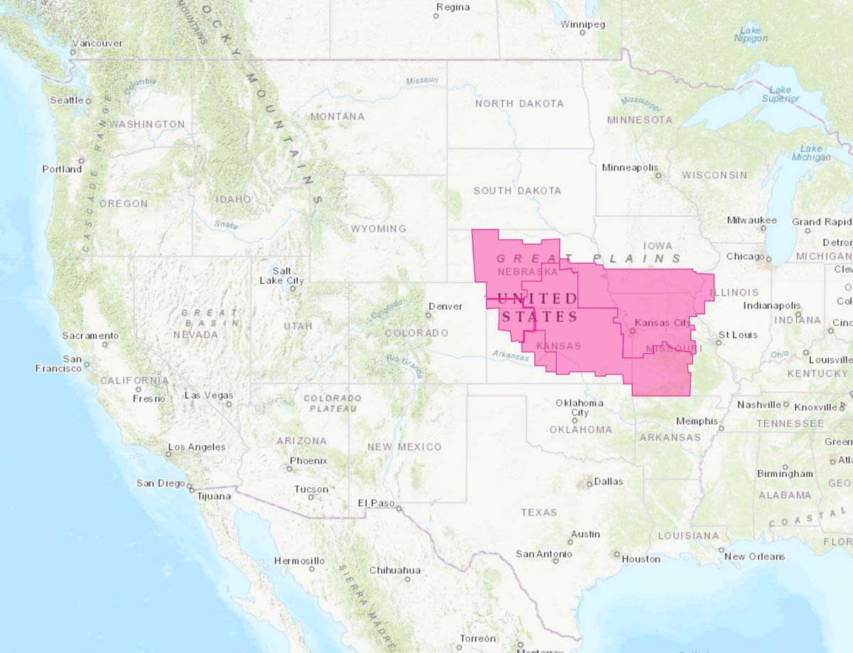 wildfires Red Flag Warnings, March 5, 2020
