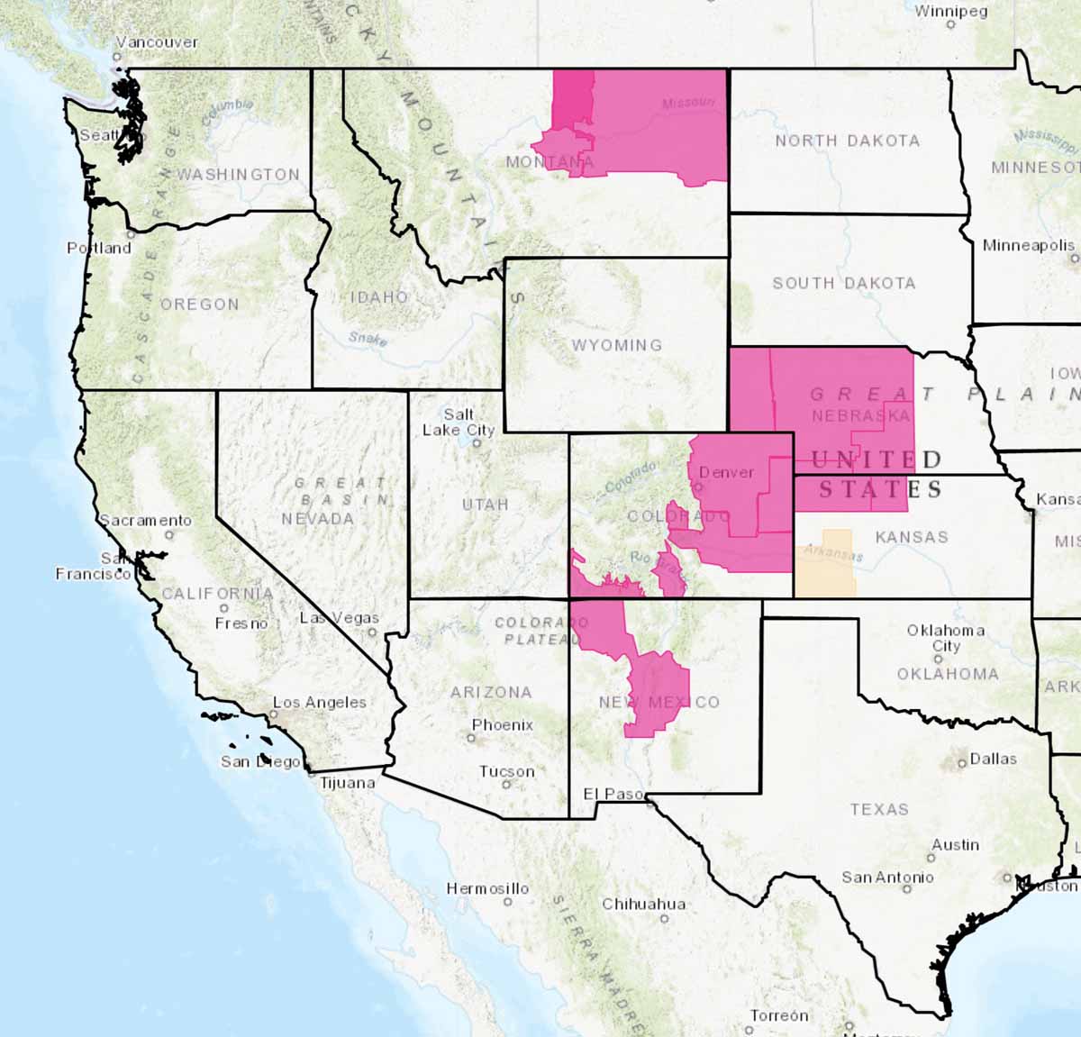 Red Flag Warnings wildfires