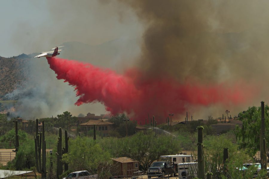 Evacuations ordered for the Ocotillo Fire near Cave Creek, AZ