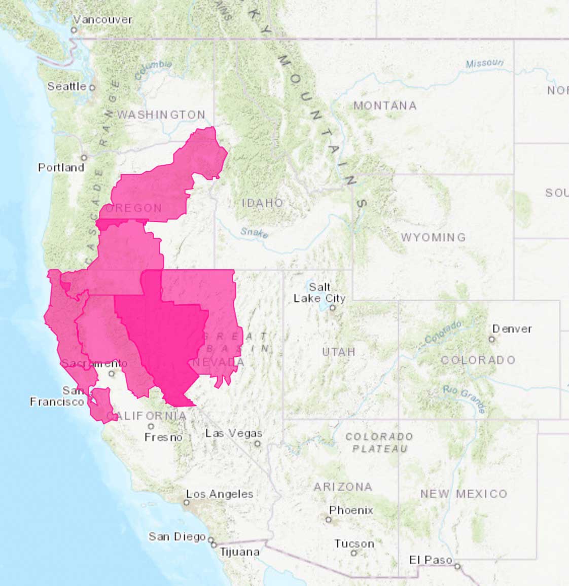 Red Flag Warnings for August 24, 2020 fire