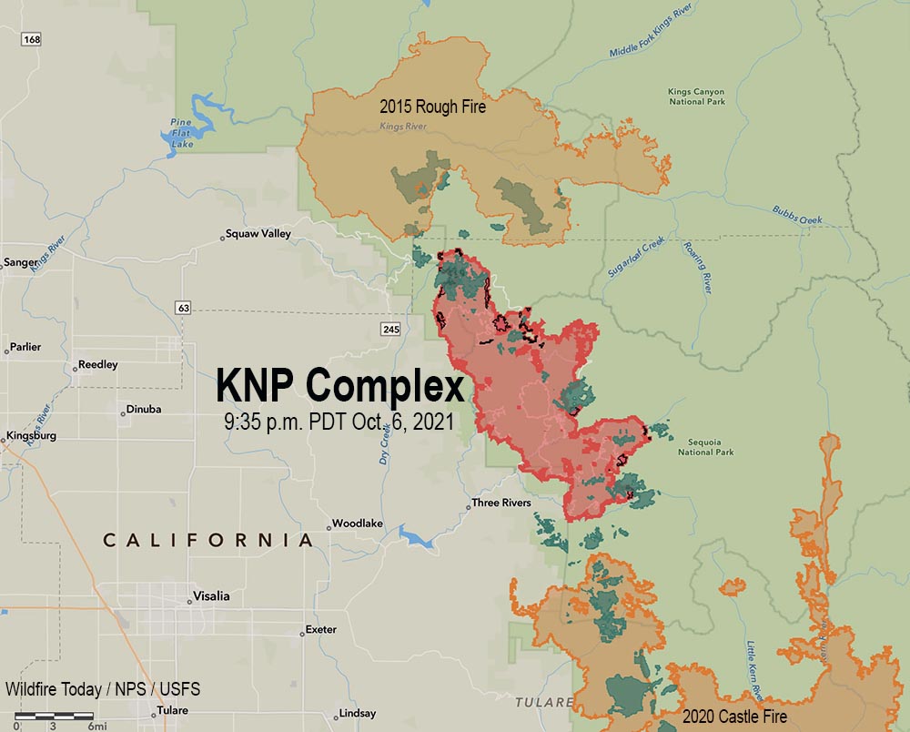 KNP Complex Map At 935 P.m. Oct. 6 2021 