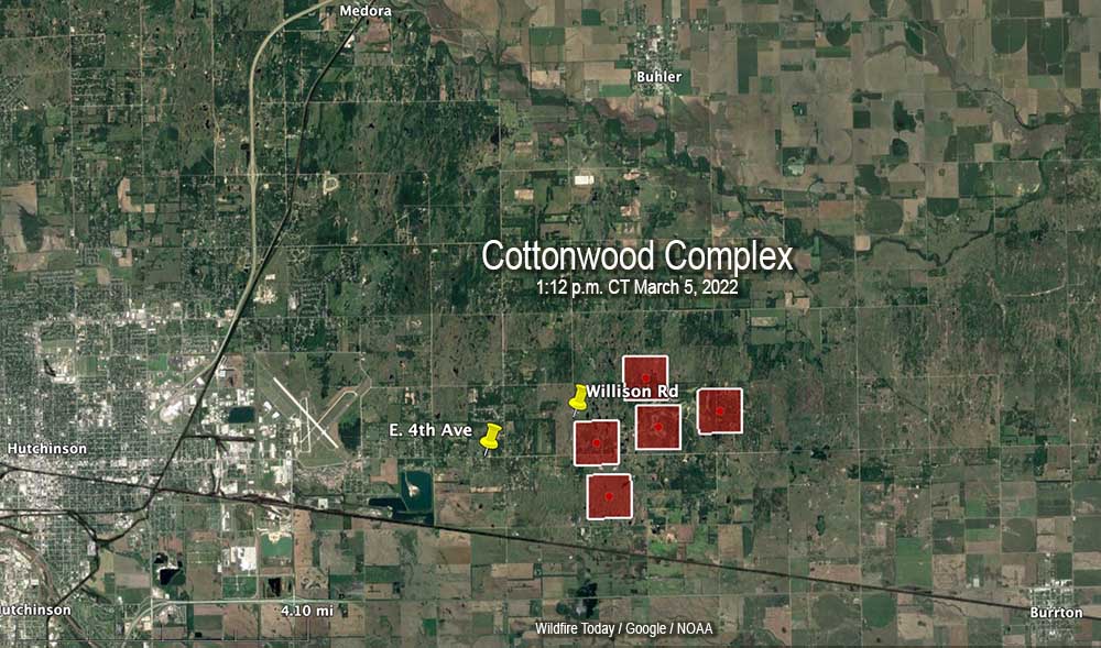Map Cottonwood Complex