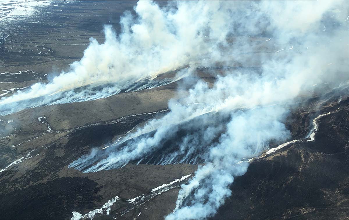 Kwethluk Fire, southwest Alaska, April 21, 2022