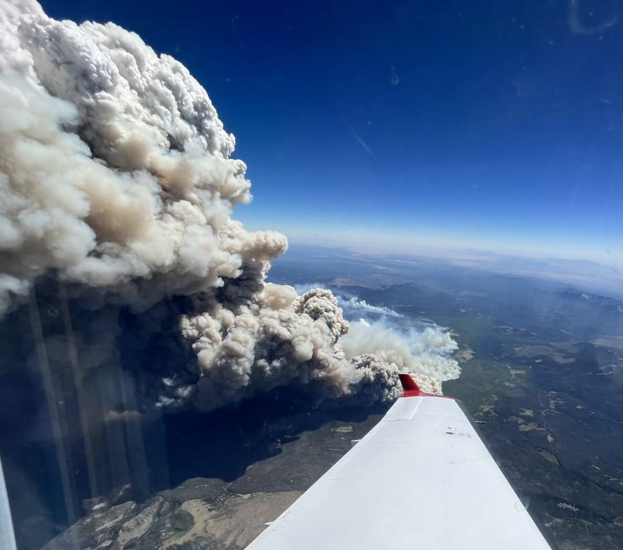 Hermits Peak - Calf Canyon Fire, June 14, 2022