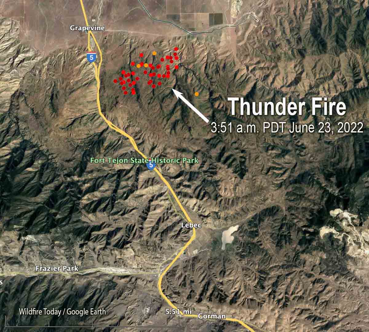 Thunder Fire map