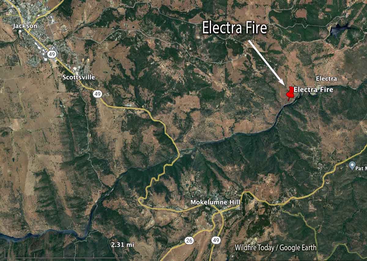 Electra Fire, location