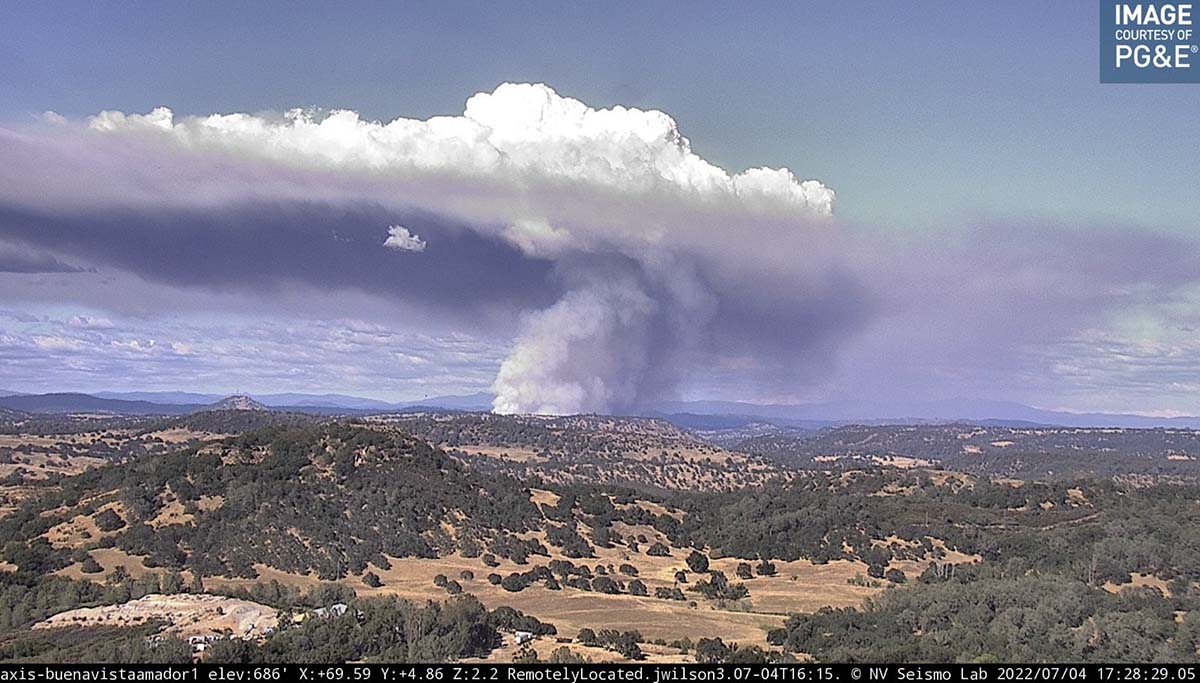 Electra Fire 5:28 PM July 4, 2022
