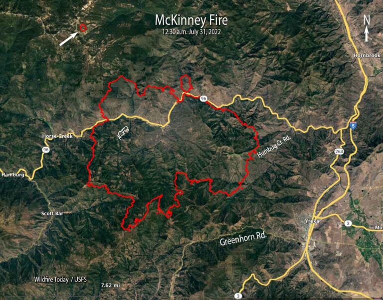 McKinney Fire prompts evacuations northwest of Yreka, CA - Wildfire Today