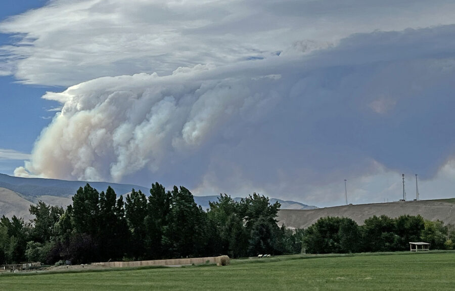 Moose Fire Idaho July 17 2022 Usfs Wildfire Today 4486