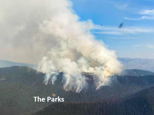 Parks Fire Washington and British Columbia