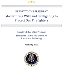 PCAST report - Modernizing Wildland Firefighting