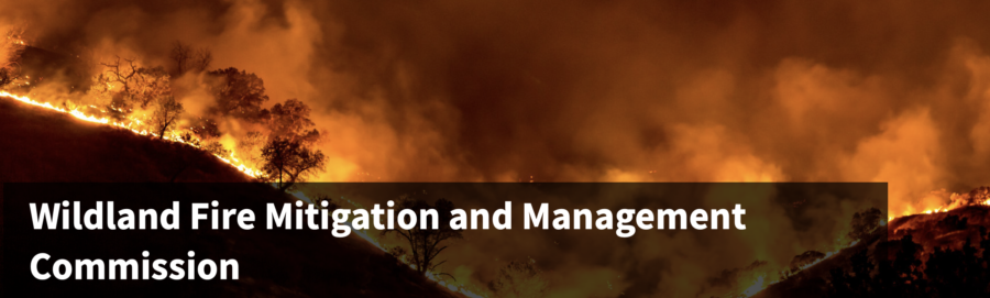 Wildland Fire Mitigation and Management Commission header 2023-Feb