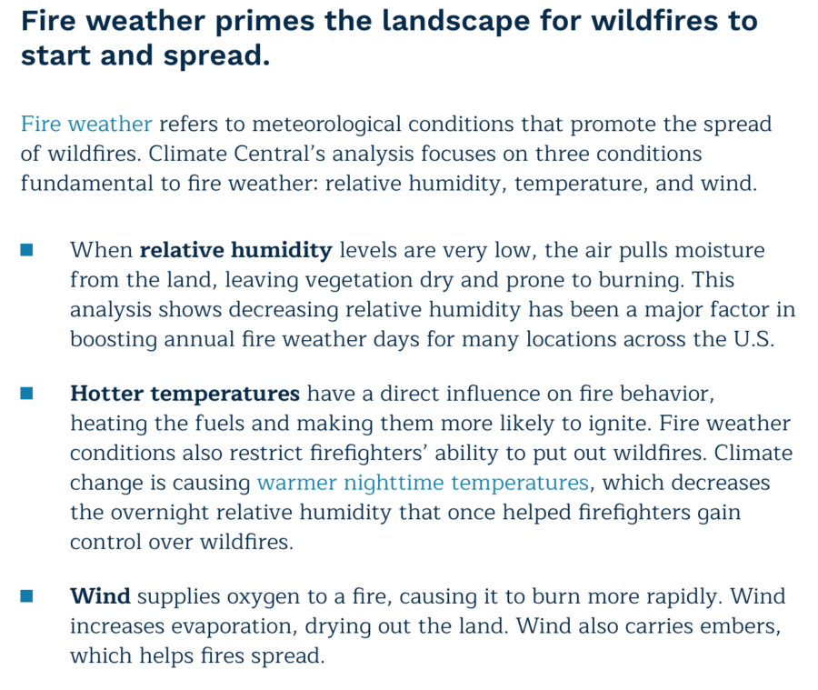 fire weather