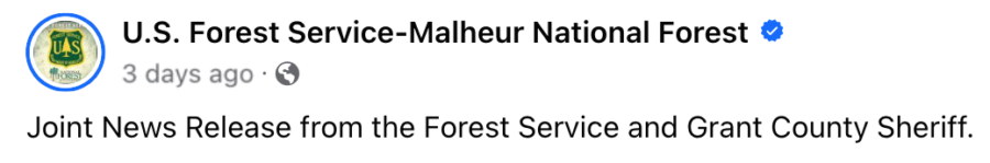 Malheur National Forest, John Day, Oregon